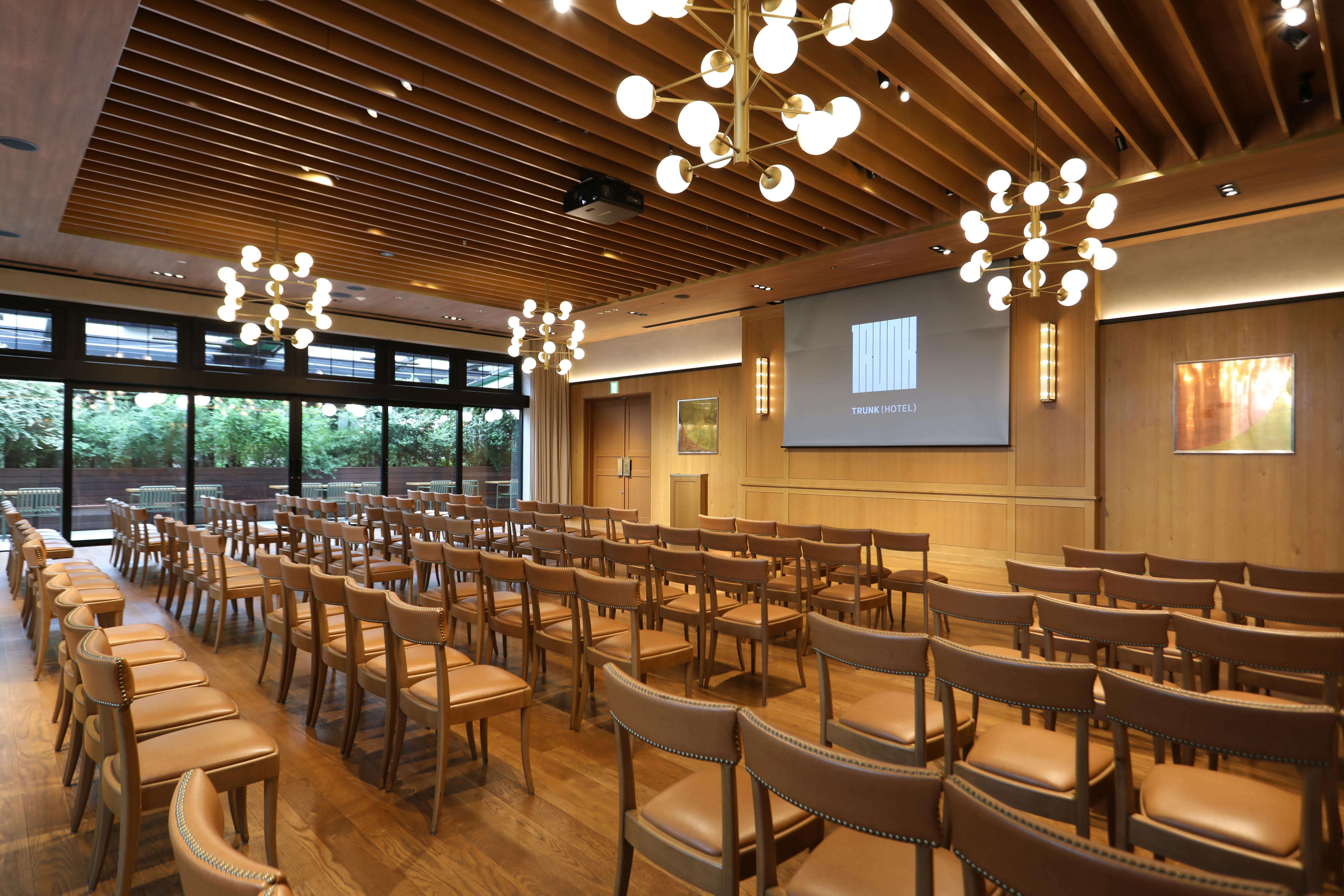 【渋谷駅6分｜MORI】ローンチパーティや大型プロモーション、展示会イベントの開催に最適な「TRUNK（HOTEL）」内のイベントスペース