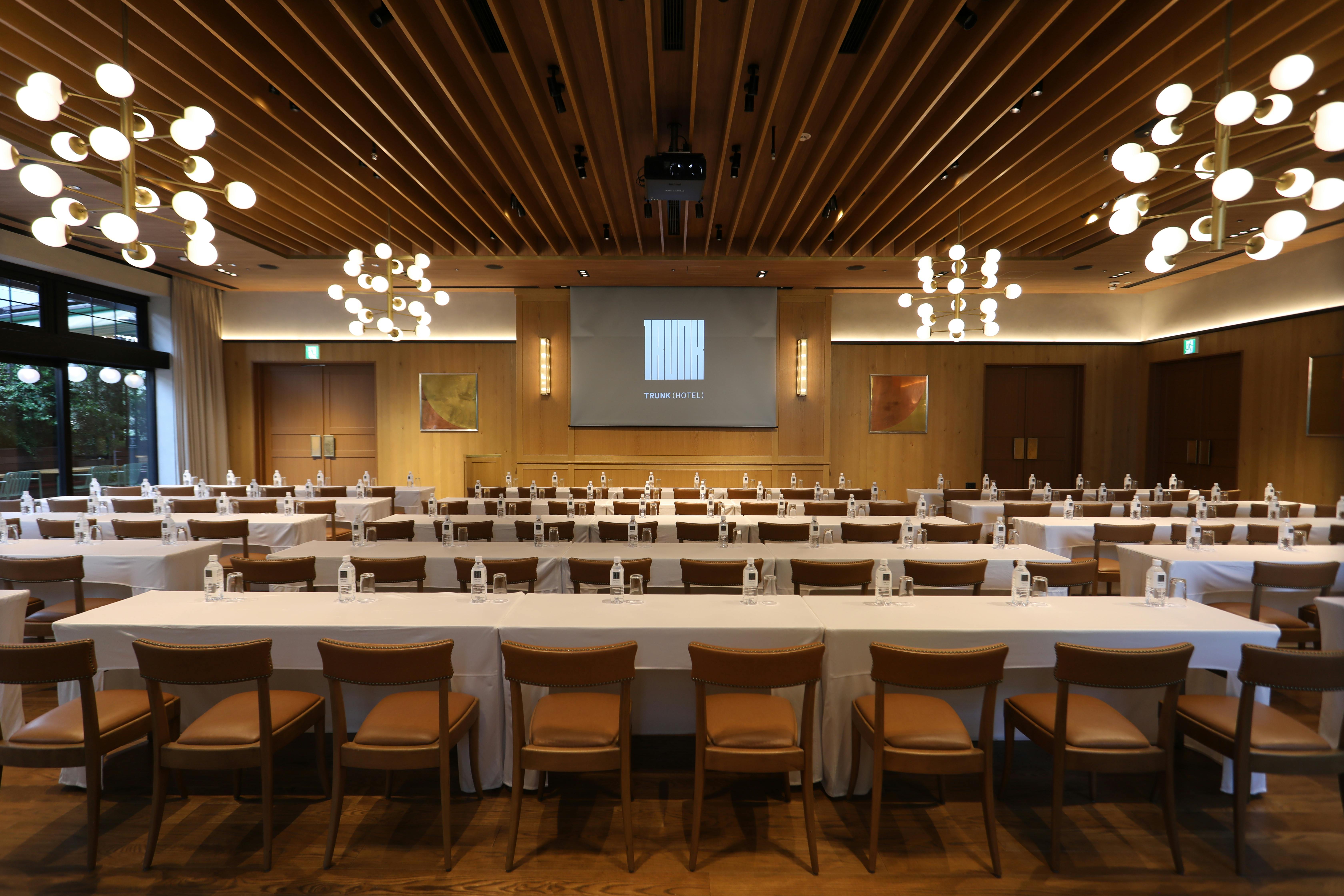 【渋谷駅6分｜MORI】ローンチパーティや大型プロモーション、展示会イベントの開催に最適な「TRUNK（HOTEL）」内のイベントスペース