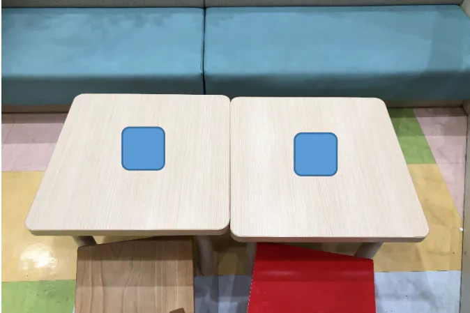 【イオンモール浜松志都呂】モール内広告 フードコートステッカー