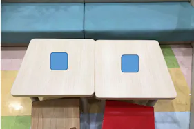 【イオンモール浜松志都呂】モール内広告 フードコートステッカー