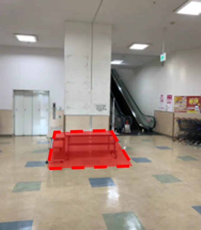 【ミスターマックス 千葉美浜店】1階ホール(奇数月のみ利用可) 物販用途に最適な総合ディスカウントストアの催事イベントスペース