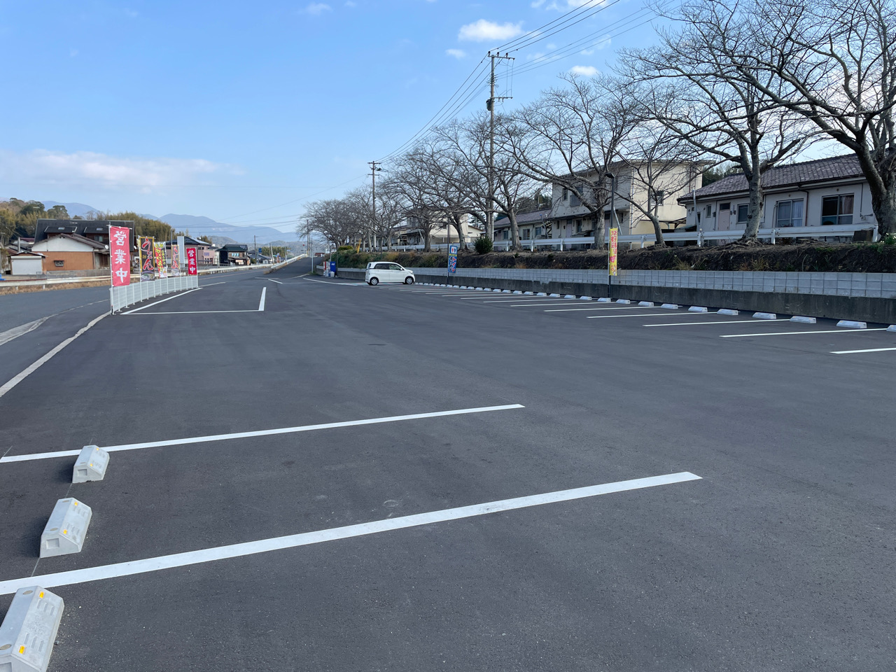 【福岡県鞍手郡小竹町】キッチンカー等の出店に最適な飲食店敷地内にある屋外スペース