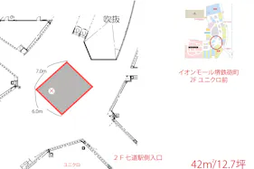 【イオンモール堺鉄砲町】2Fユニクロ前フロア
