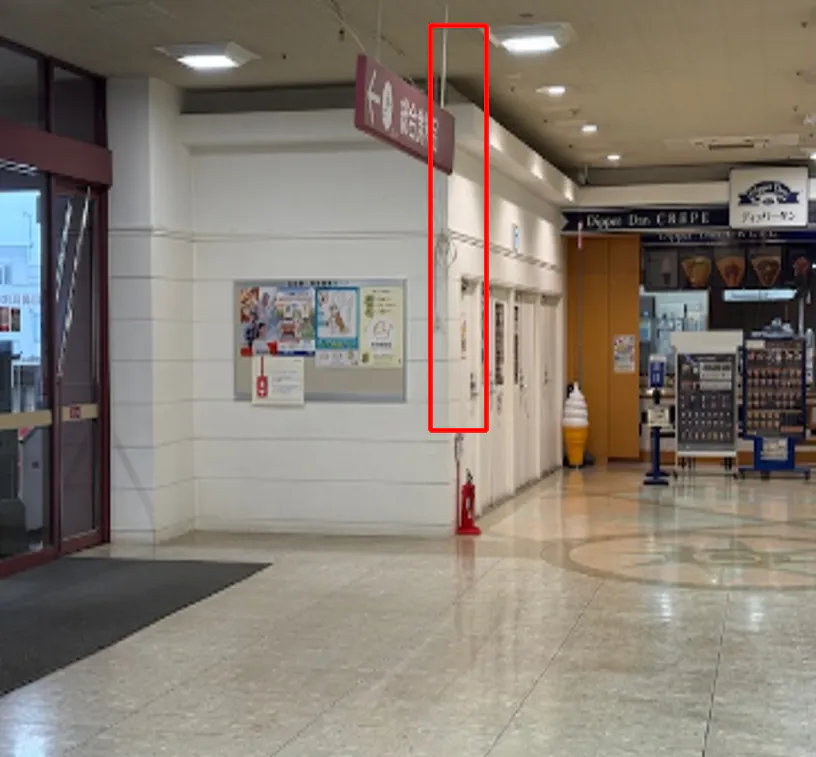 【イオン秋田中央店】1F正面入口 販促プロモーションや物販に最適なスーパー店内催事イベントスペース