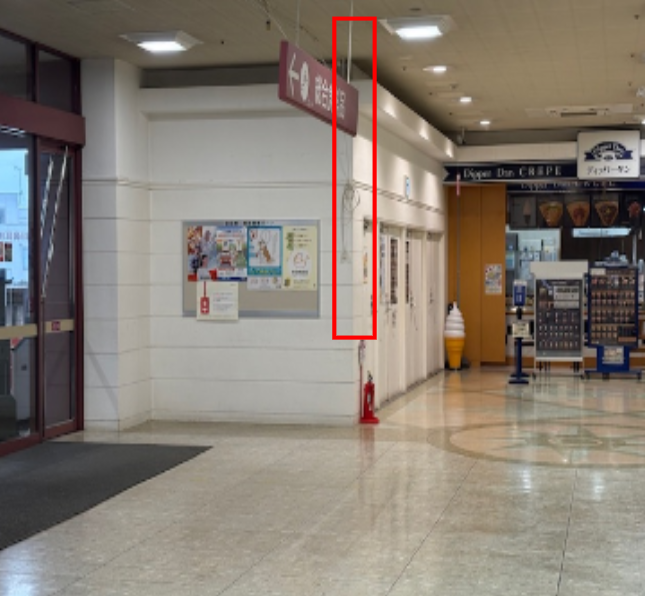 【イオン秋田中央店】1F正面入口 販促プロモーションや物販に最適なスーパー店内催事イベントスペース