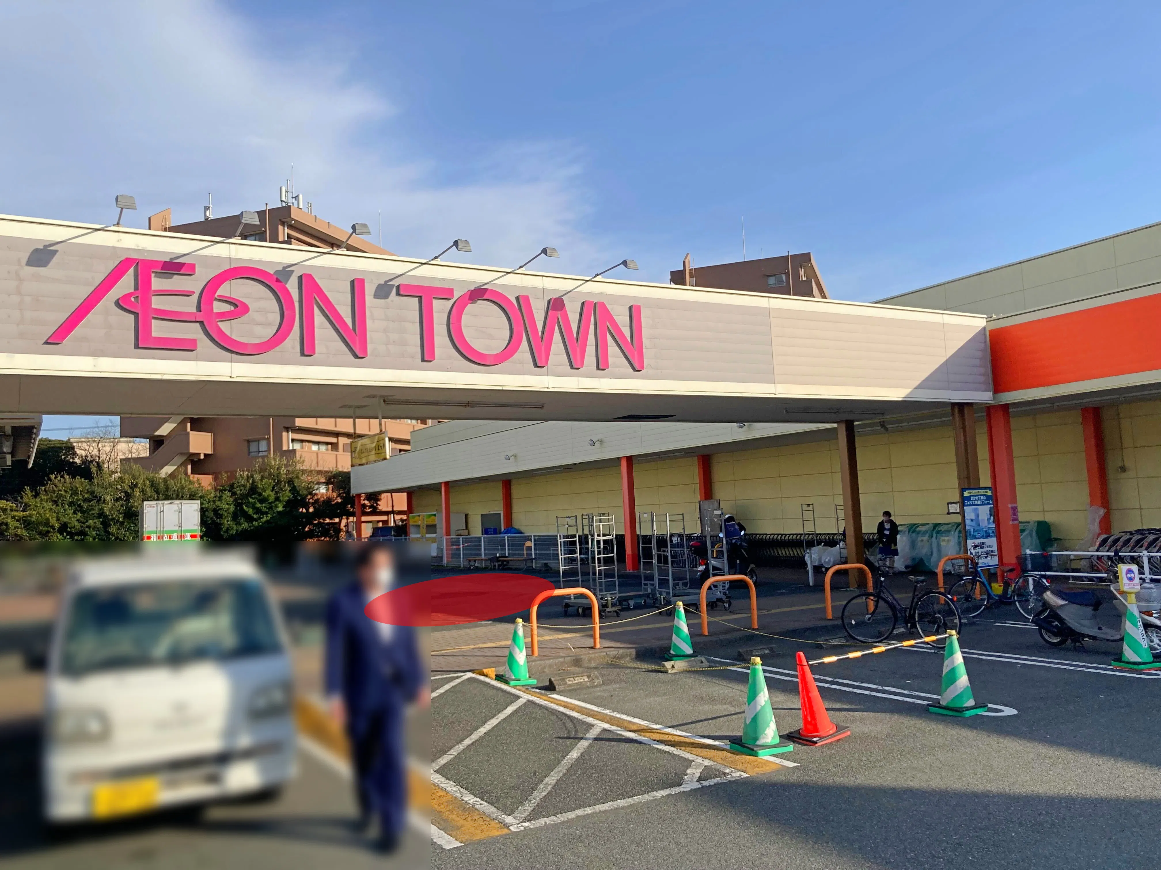 【イオンタウン蒲原/キッチンカー①】キッチンカー等の移動販売に最適な屋外スペース