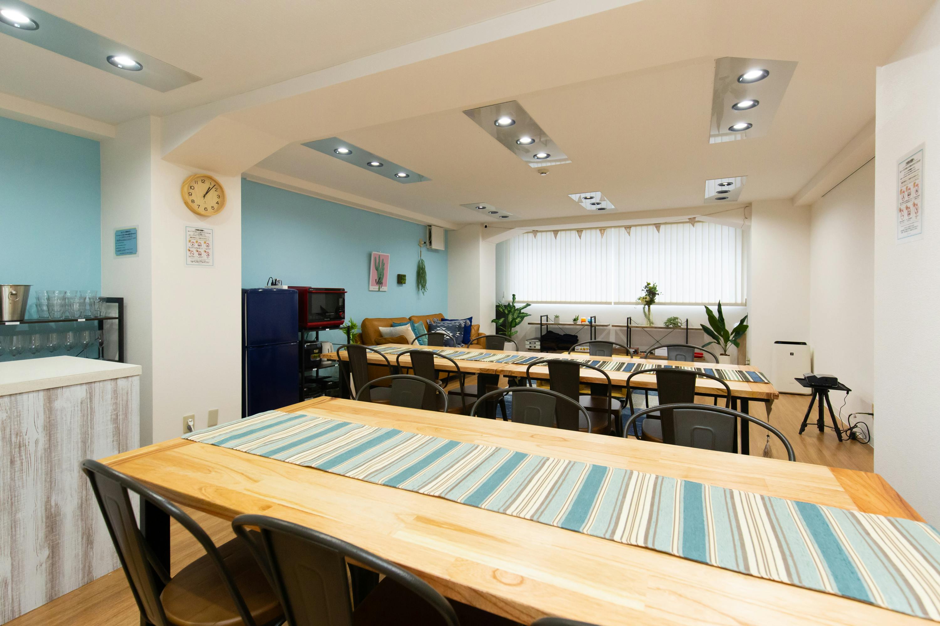 【渋谷駅6分】ワークショップや撮影に適した広さ54㎡のイベントスペース