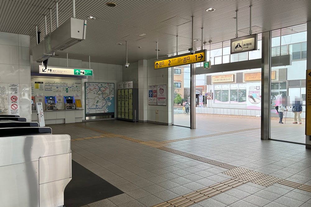 【横浜市営地下鉄グリーンライン都筑ふれあいの丘駅】食物販やプロモーションに最適な改札正面スペース
