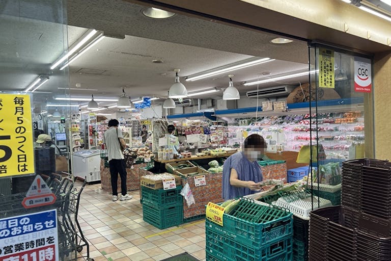 【食選館マルヤマ藤棚店】物販、食物販のポップアップストアに最適な「藤棚一番街」内の地域密着型スーパーの店内レジ直結中央イベントスペースの画像4