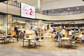 【イオンモール東浦】(よりどこコート)よりどこマルシェの新たなイベントコート