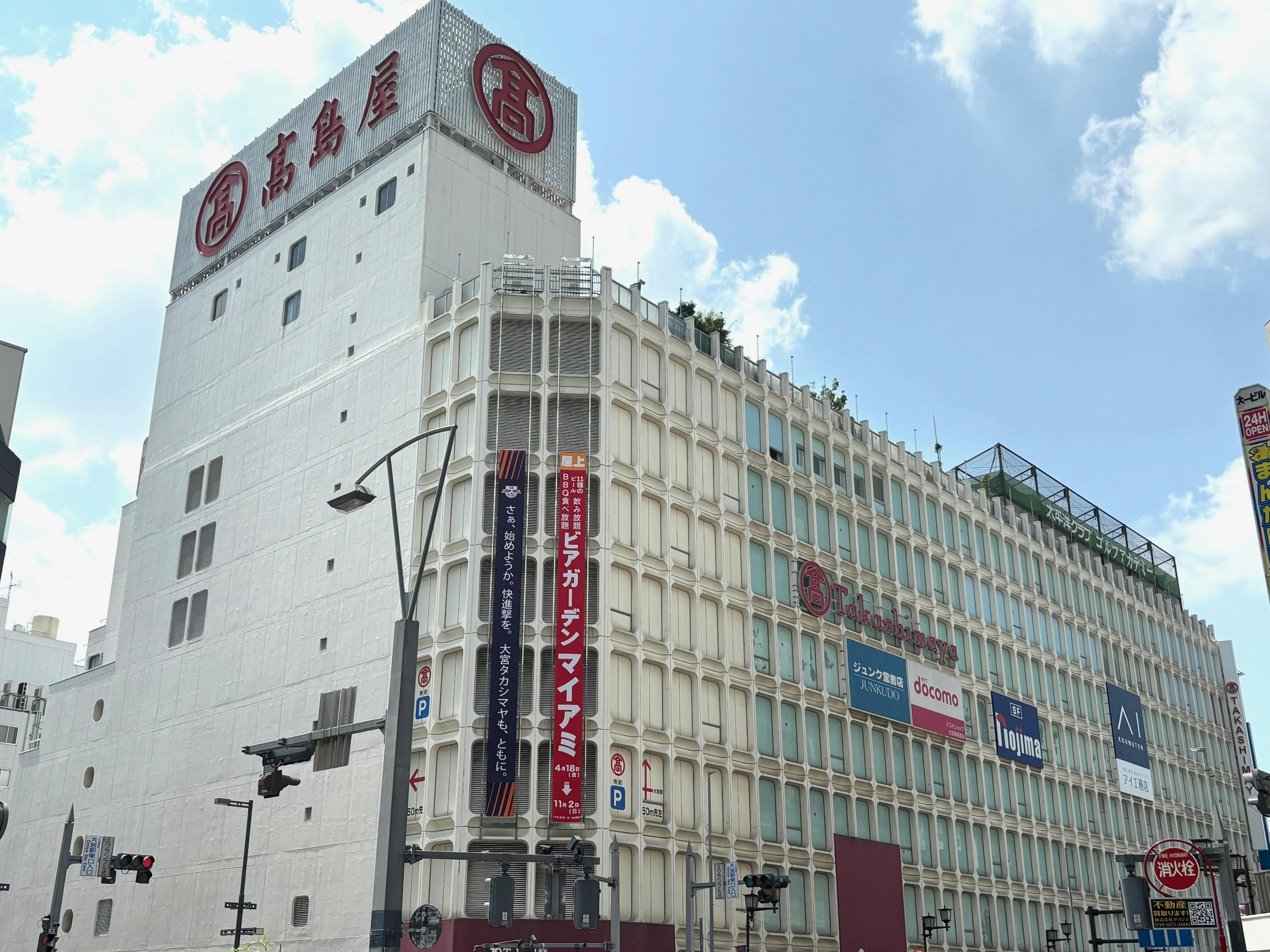 【大宮髙島屋|屋外スペース②】大宮駅至近に位置する百貨店前の路面イベントスペース