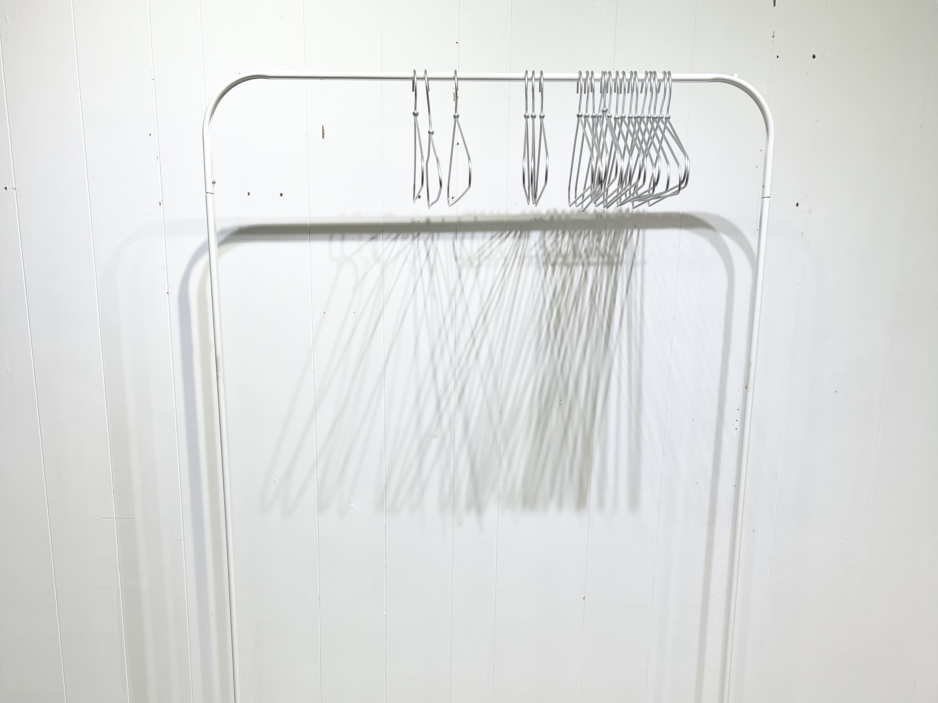 ハンガーラック10台ハンガー100本