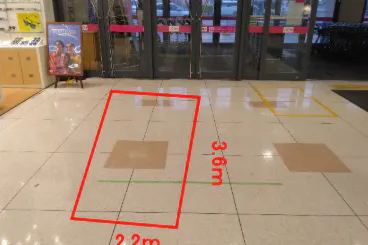 【イオン一関店】1F北口正面入口 販促プロモーションに最適なスーパー店内催事イベントスペース