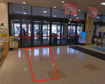 【イオン一関店】1F北口正面入口 販促プロモーションに最適なスーパー店内催事イベントスペース