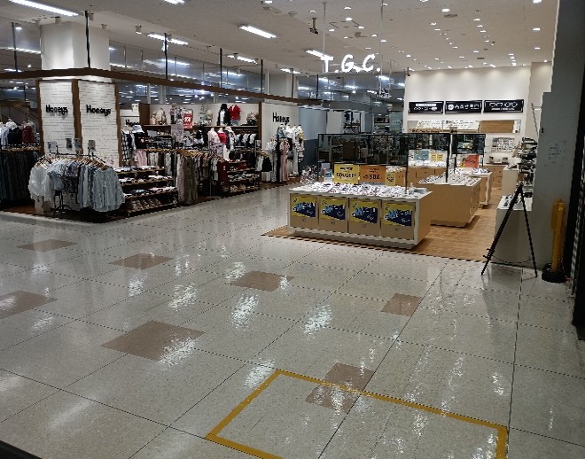 【イオン一関店】1F北口正面入口 販促プロモーションに最適なスーパー店内催事イベントスペース