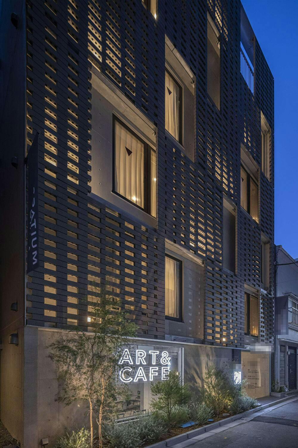 【築地駅4分】個展やグループ展等のアートギャラリー用途に最適なデザイナーズホテルのギャラリースペース