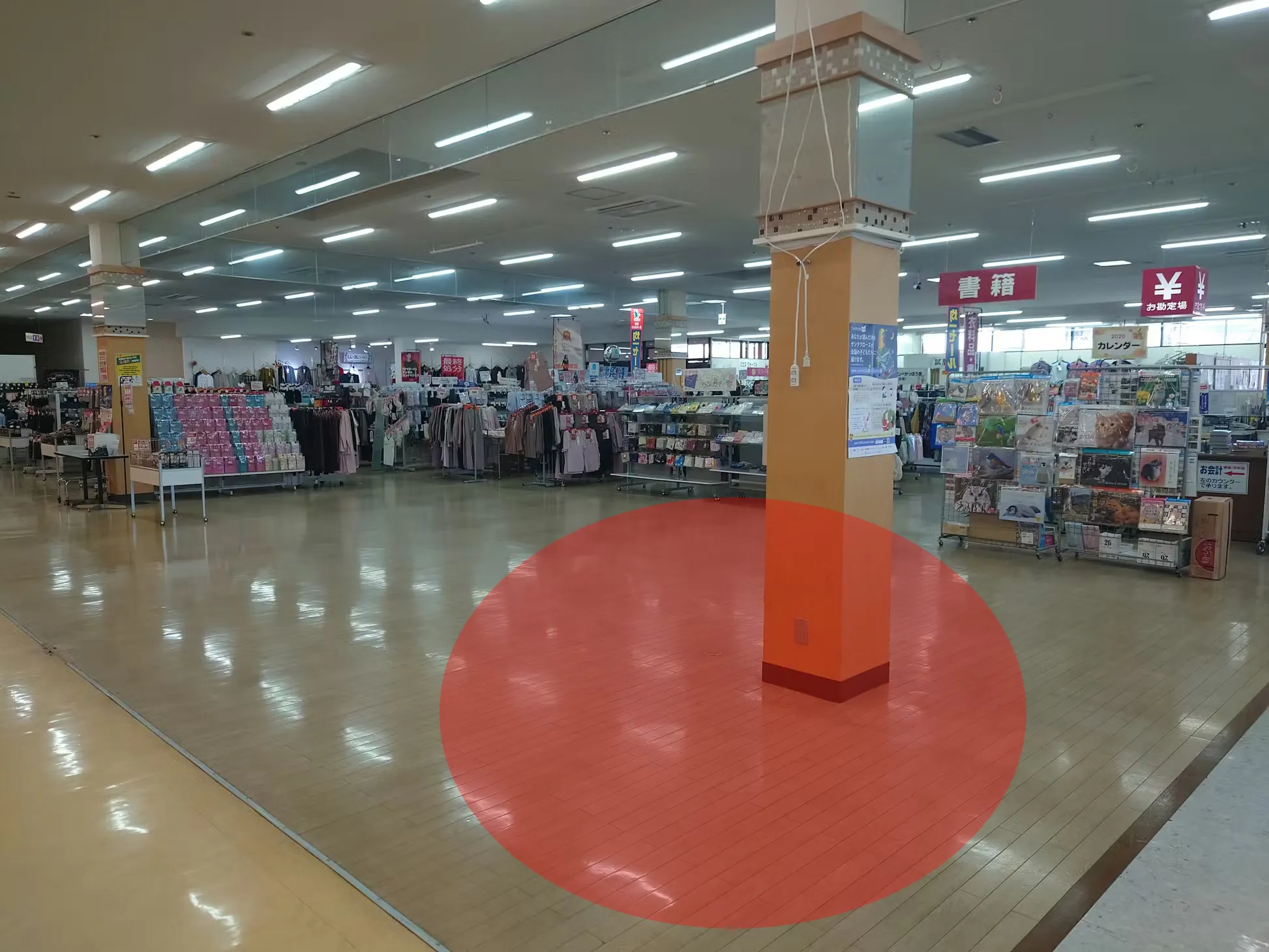 【ベルシャイン伊北店】ポップアップストアや物販に最適な店内催事スペース