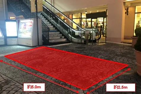 【三井アウトレットパーク 多摩南大沢】ファクトリーアウトレッツA街区1階北側入口