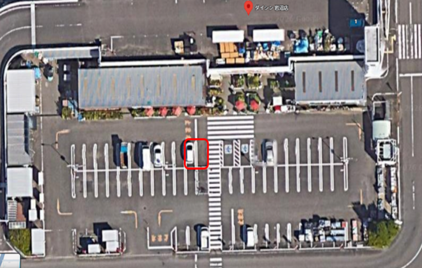 【ダイシン岩沼店】駐車場　キッチンカーの出店やテント形式のイベント実施に最適な屋外の催事イベントスペース