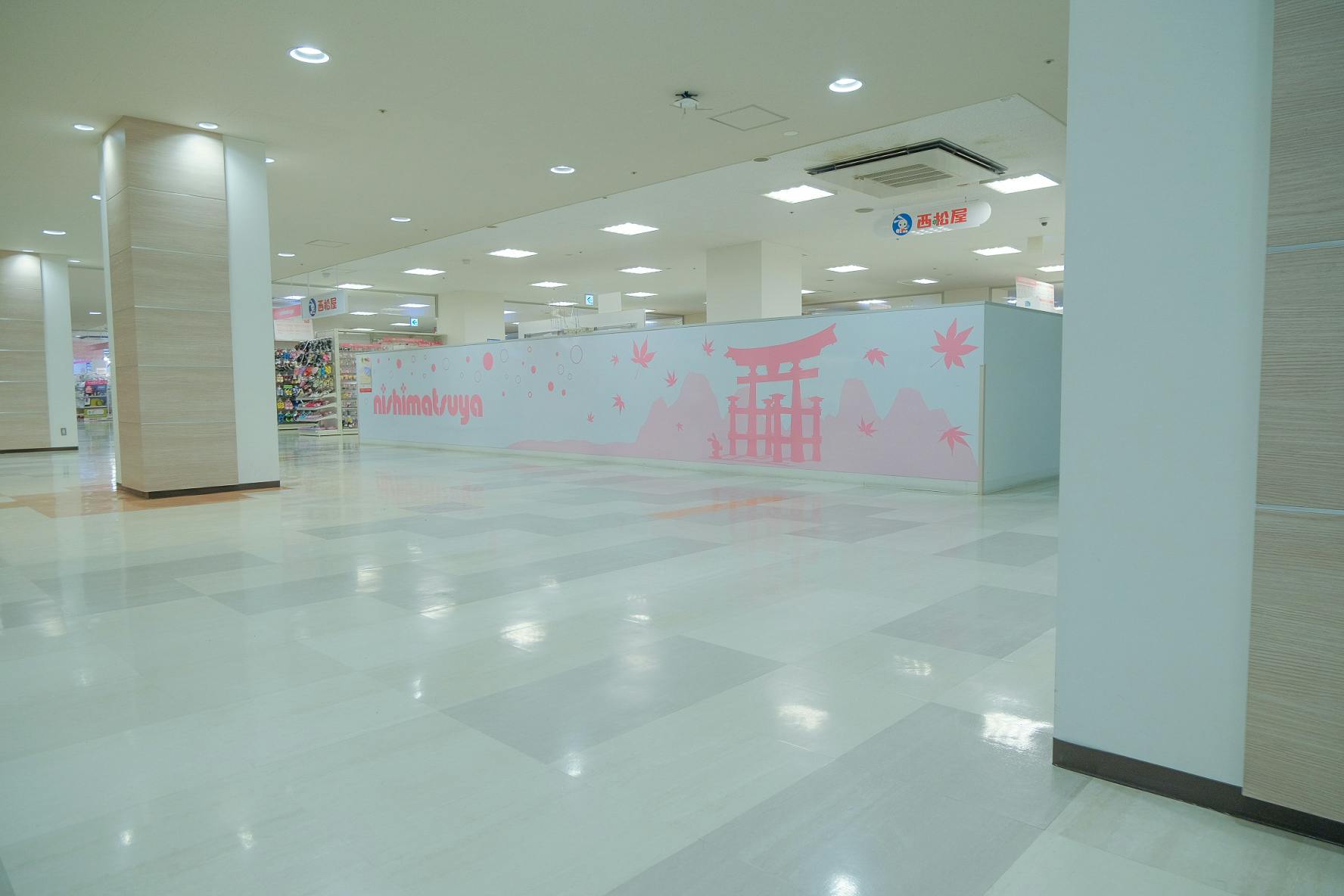 【広島段原ショッピングセンター】4F 西松屋前催事スペースB(エレベーター側)