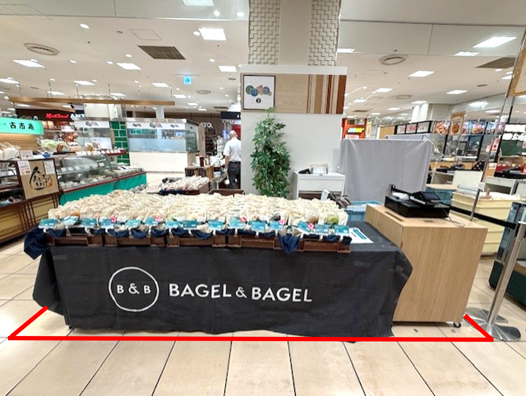 【マルイファミリー志木】1階　カレンダリウムF19【食・物販】コンパクトなスペースでスイーツ、菓子などに最適なスペースです。