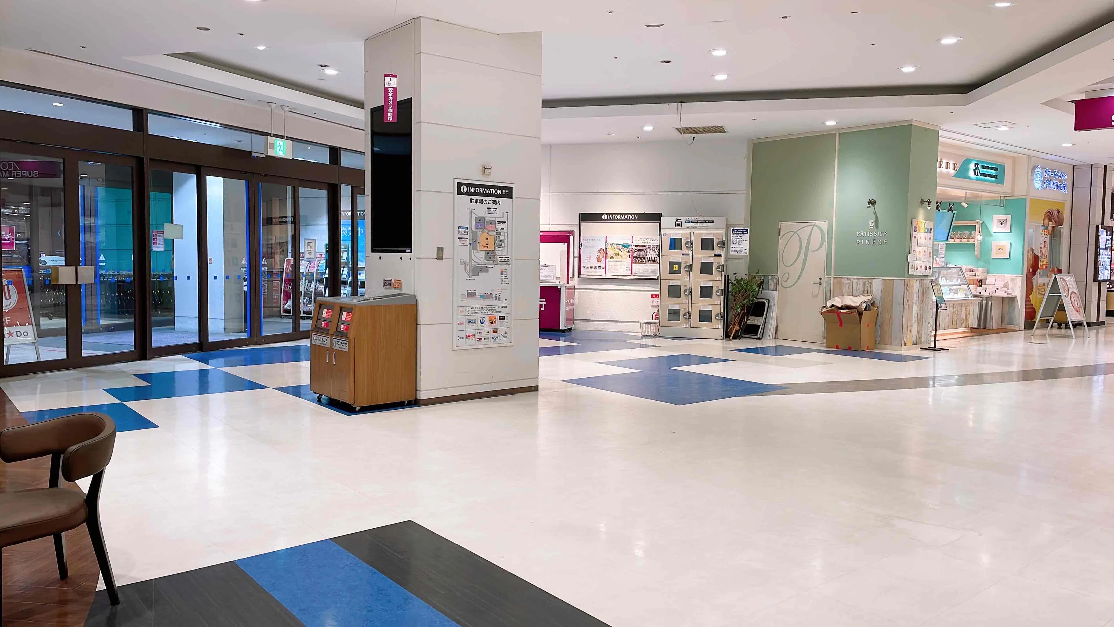 【イオンモール桑名】各種プロモーションや物販、食物販のポップアップストアに最適な1番街1F 東出入口のイベントスペース