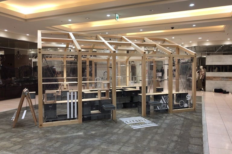 ポップアップストアに適したピオレ2中央にあるイベントスペースです