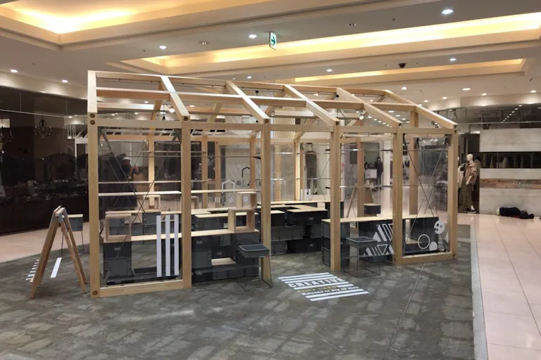 ポップアップストアに適したピオレ2中央にあるイベントスペースです