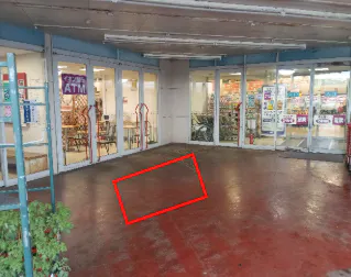 【マックスバリュ花巻店】軒下 販促プロモーションに最適なスーパー店外催事イベントスペース