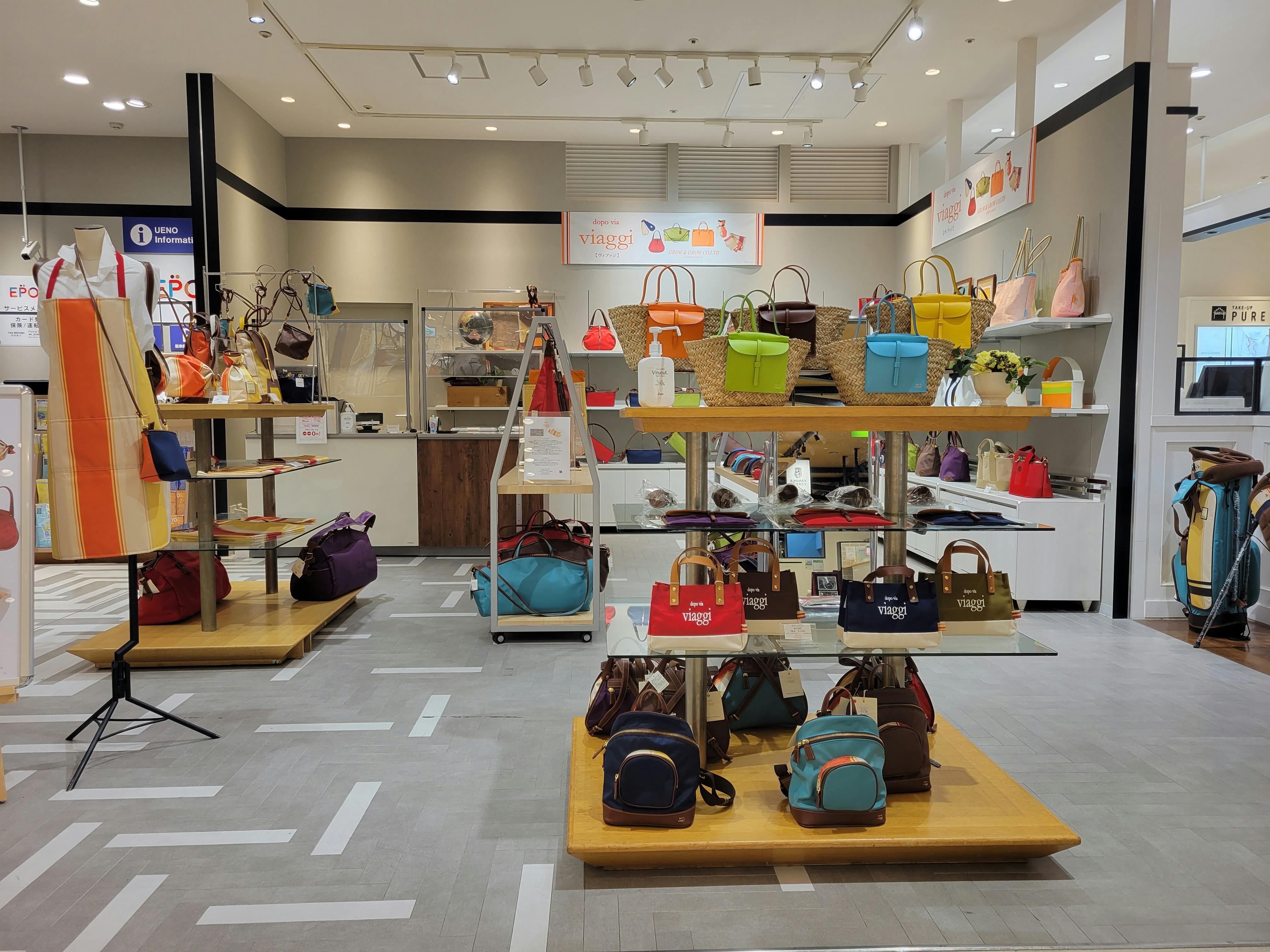 【上野マルイ】1階 カレンダリウムD07　雑貨など物販のポップアップストア出店に最適なスペースの画像