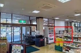 【Aコープみまさか店】食物販や販促イベントに最適な店内イートインスペース