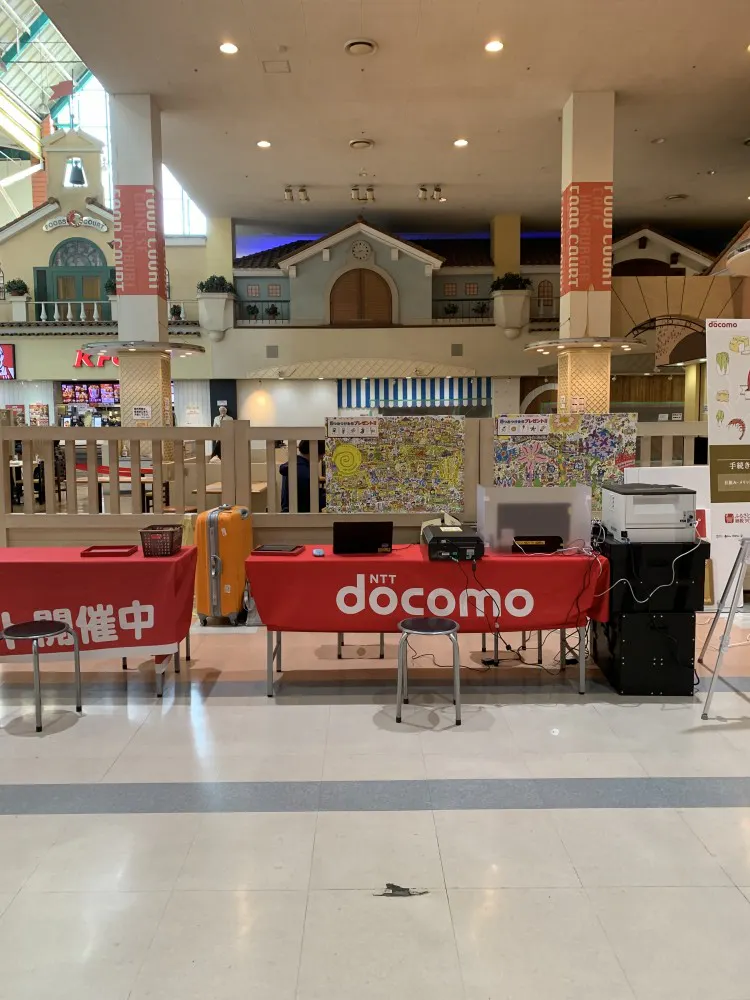 【スーパーセンターオークワパームシティ和歌山】プロモーションに最適なATM前スペース