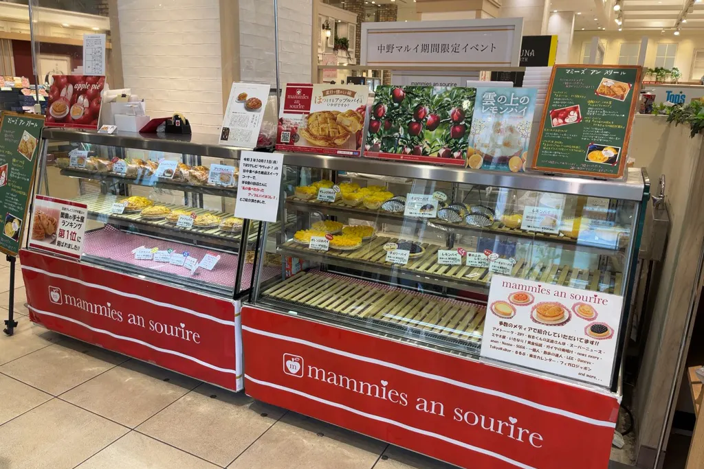 【中野マルイ】1階 カレンダリウムF01【食物販】店内入って正面の人通りの多い人気区画、スイーツ販売に最適