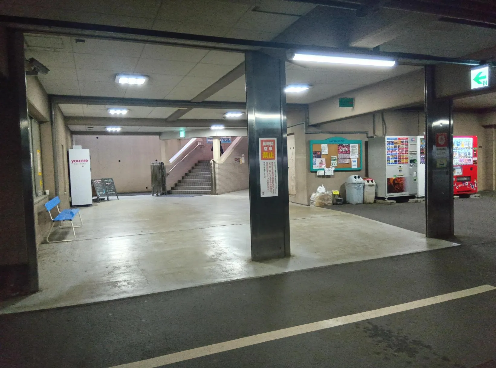 【ユアーズ瀬野川店】キッチンカーに最適な地下駐車場スペースの画像
