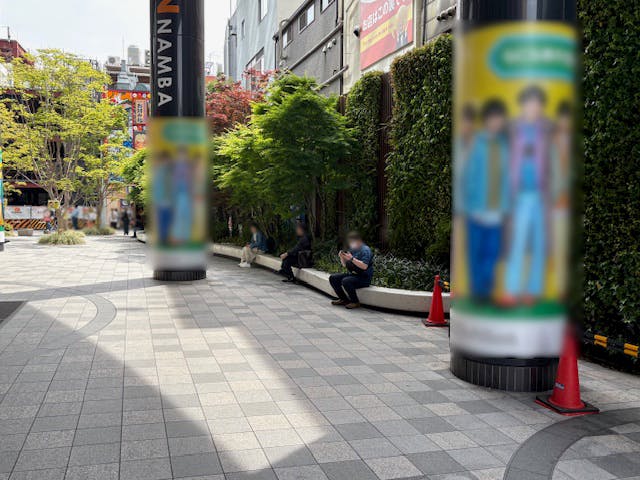 【エディオンなんば本店】プロモーションに最適な1F屋外イベントスペースＢの画像