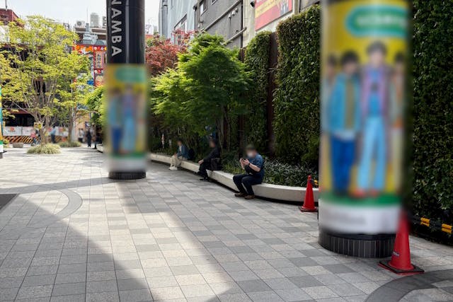 【エディオンなんば本店】プロモーションに最適な1F屋外イベントスペースB