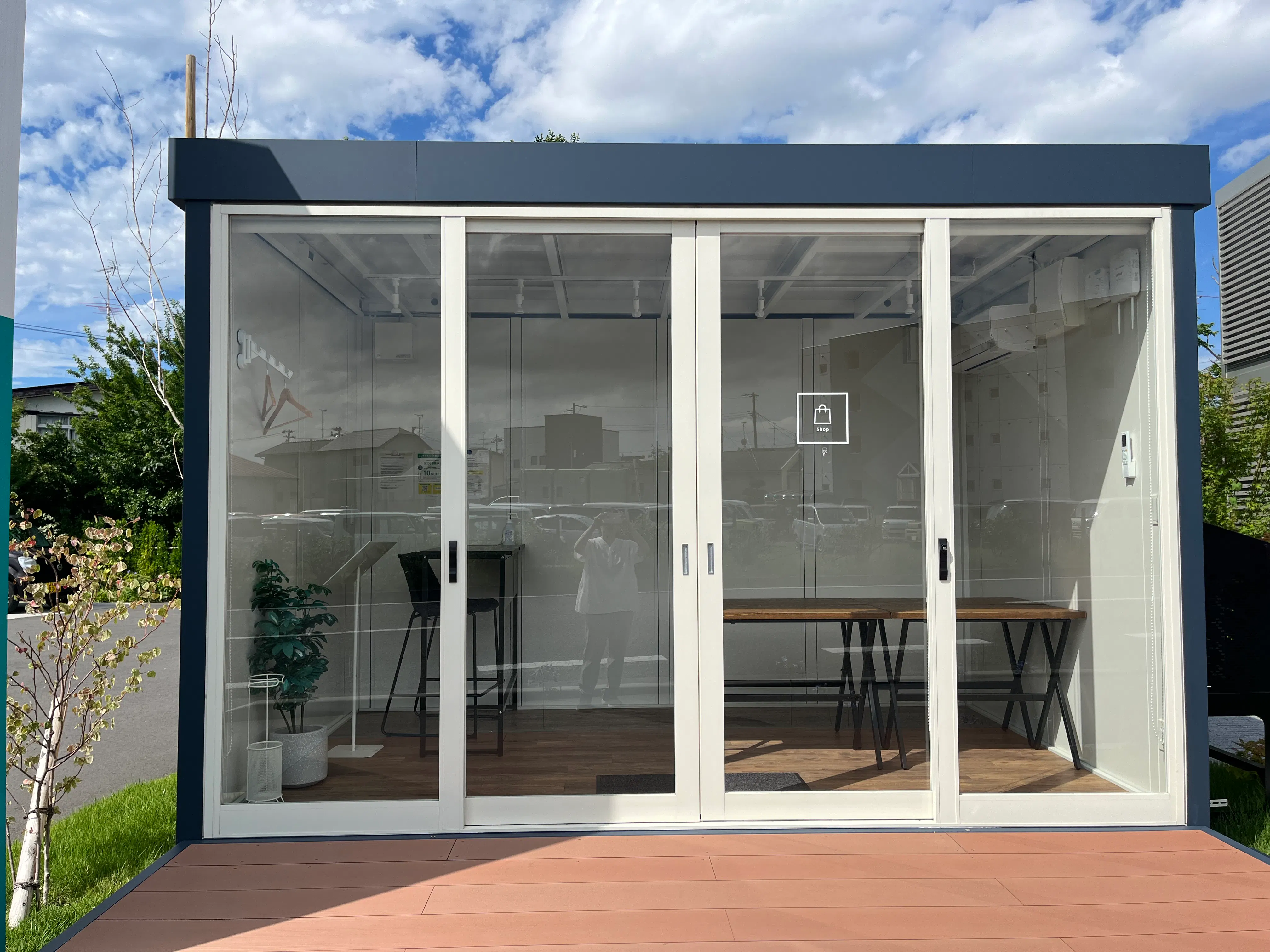 【福島県郡山市】自主企画マルシェやポップアップストアに最適なお手頃価格のレンタルスペース「Shop」／敷地全体の貸切イベント開催も可能！