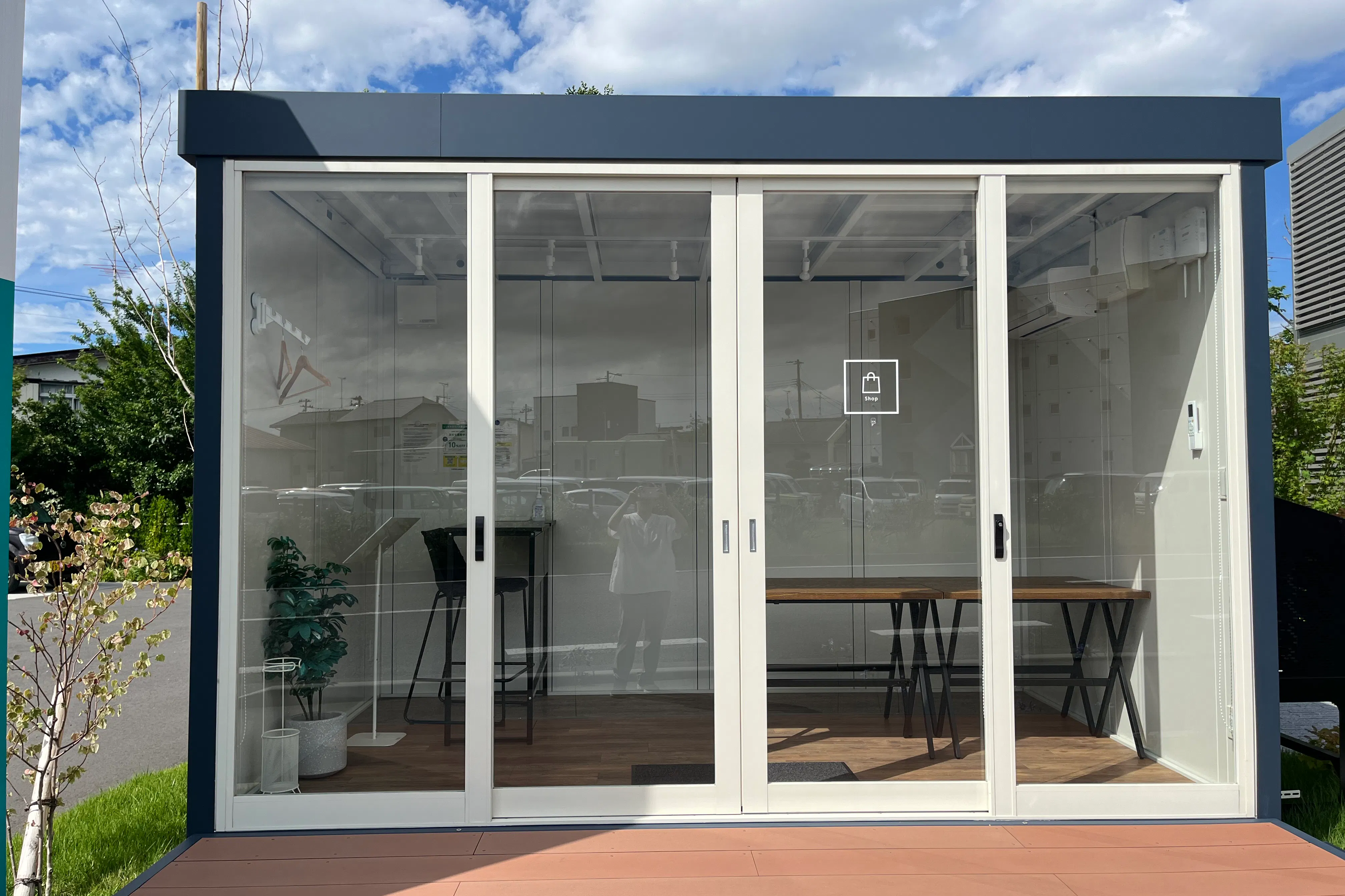 【福島県郡山市】自主企画マルシェやポップアップストアに最適なお手頃価格のレンタルスペース「Shop」/敷地全体の貸切イベント開催も可能!