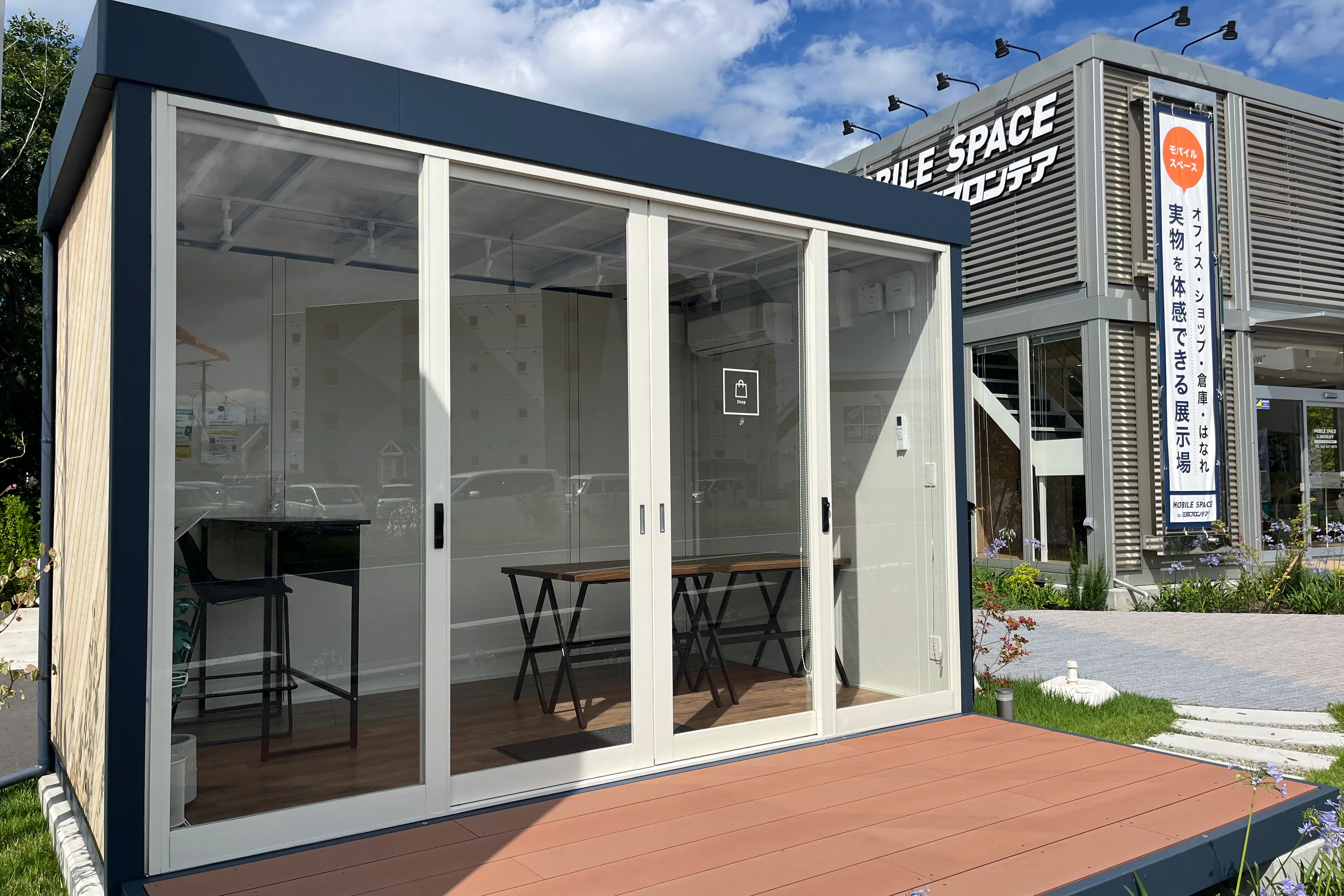 【福島県郡山市】自主企画マルシェやポップアップストアに最適なお手頃価格のレンタルスペース「Shop」/敷地全体の貸切イベント開催も可能!