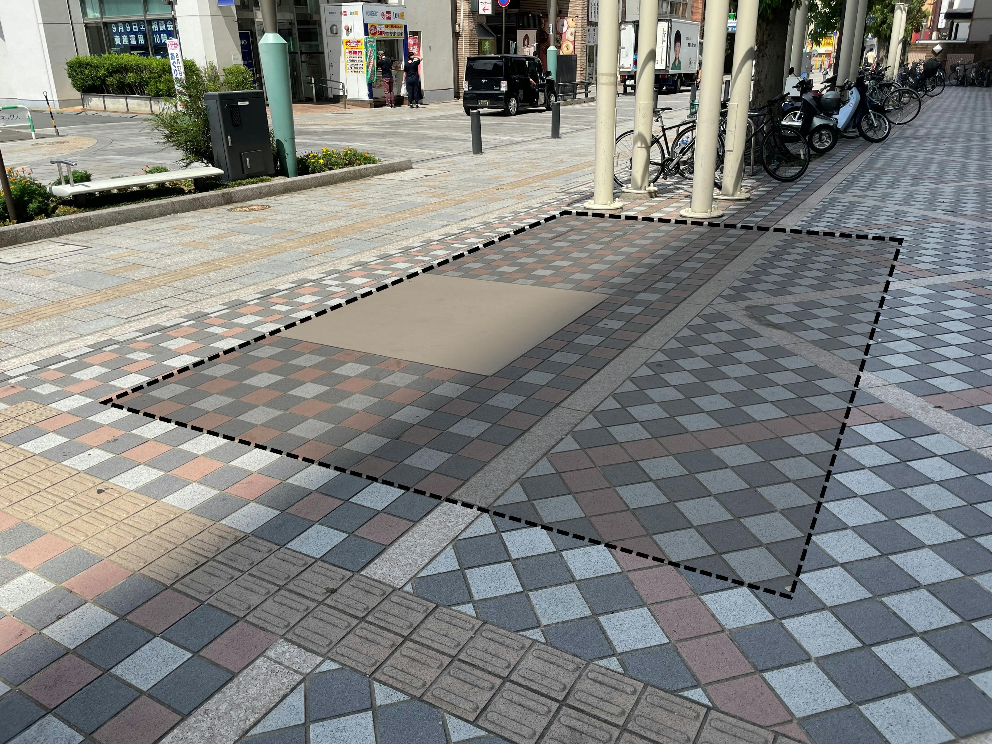 【うすい百貨店/屋外②】キッチンカーでの出店や物販、食物販、販促プロモーションに最適な屋外イベントスペース