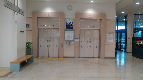 【イオン福知山】各種プロモーションや物販に最適なエレベーター前催事イベントスペース