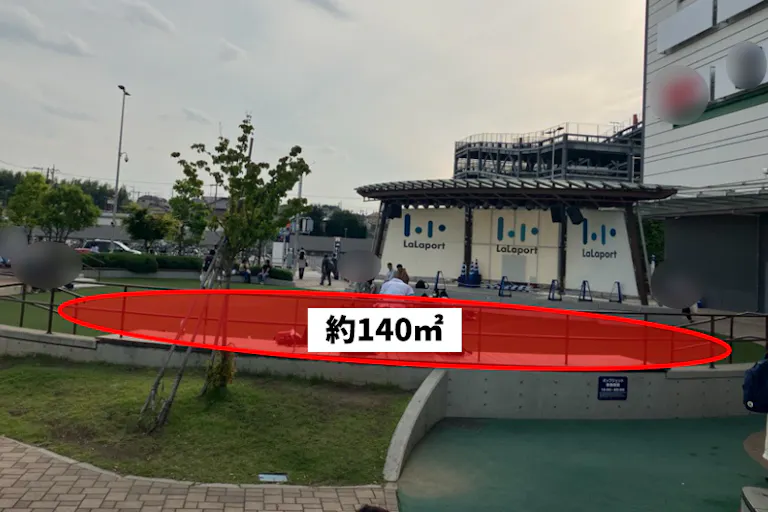 【ららぽーと富士見】屋外広場の画像6