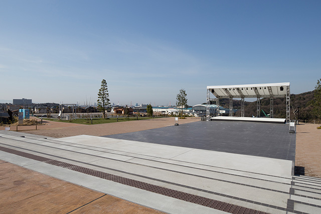 【イオンモール和歌山】ふじとパーク水のひろば