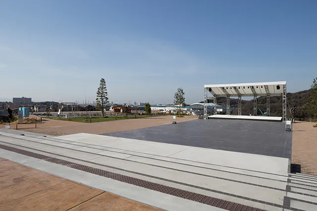 【イオンモール和歌山】ふじとパーク水のひろばの画像