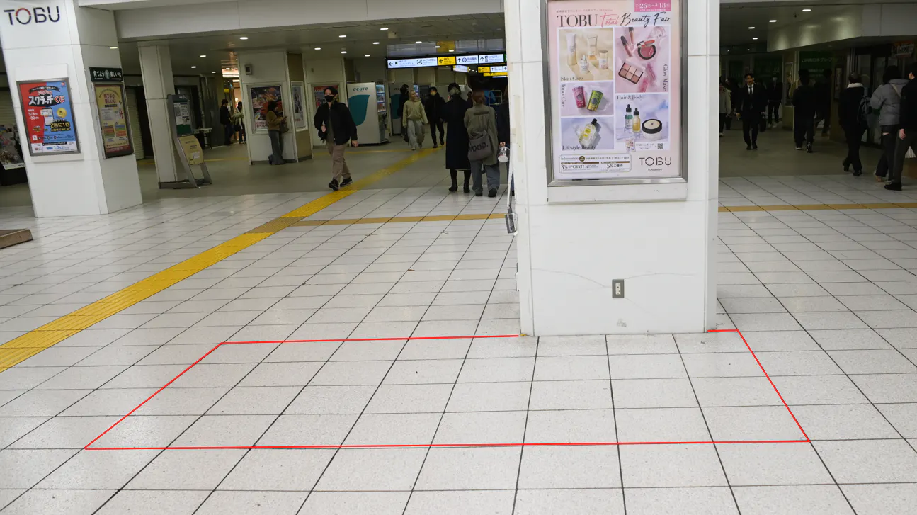 【船橋駅】船橋駅1階自由通路(D会場)
