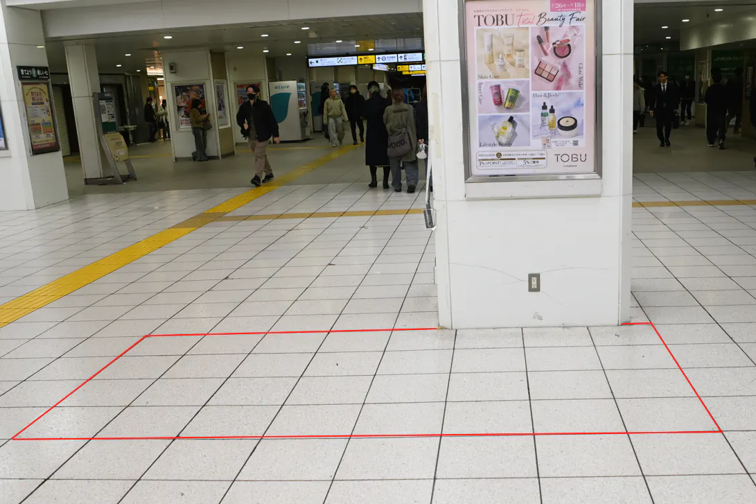 【船橋駅】船橋駅1階自由通路(D会場)