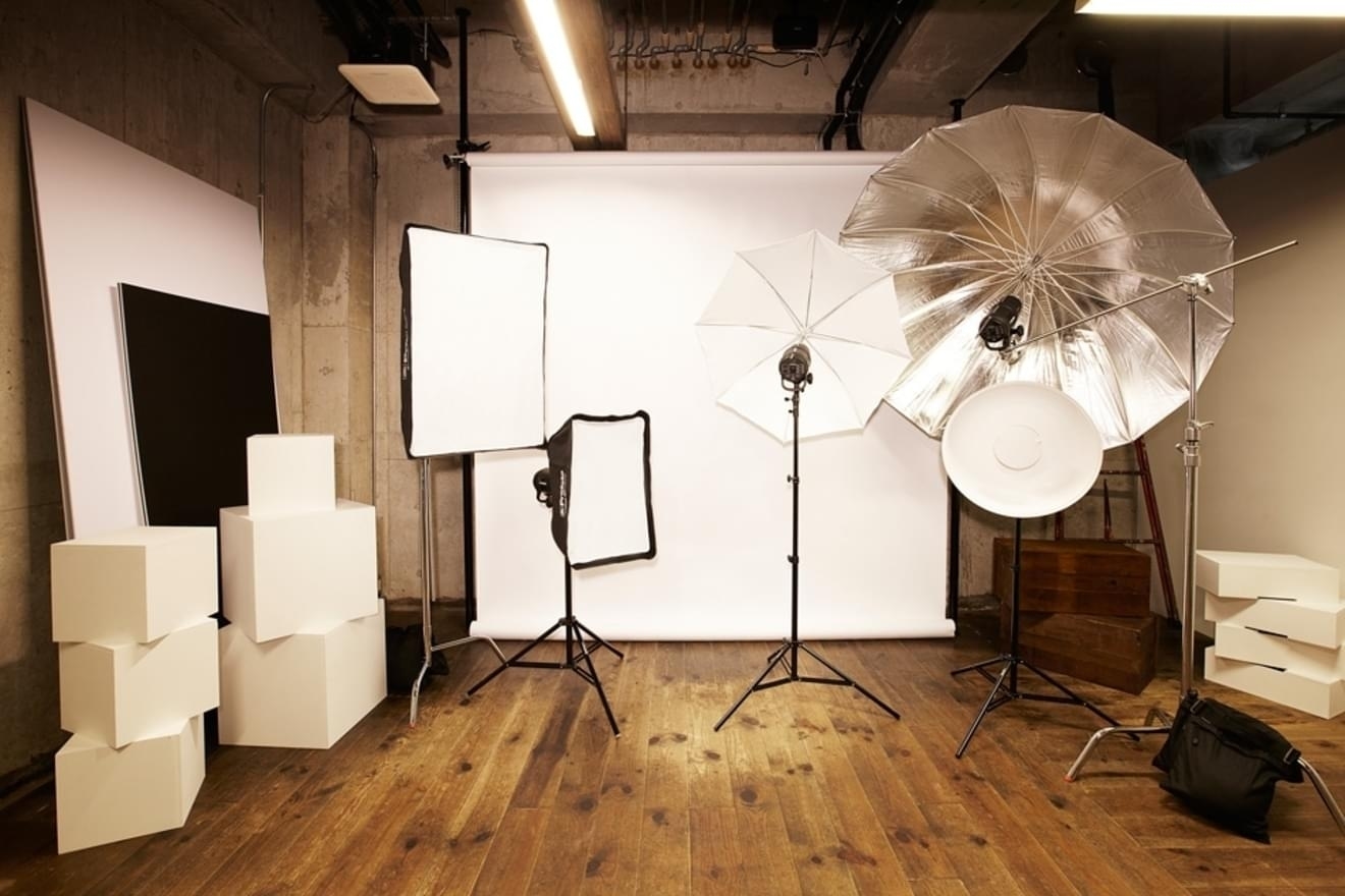 6.Aスタジオ。撮影機材。