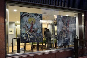 【三条京阪駅3分】アートギャラリー用途や飲食の短期出店に最適な鴨川近くのホテル内キッチン付きイベントスペース
