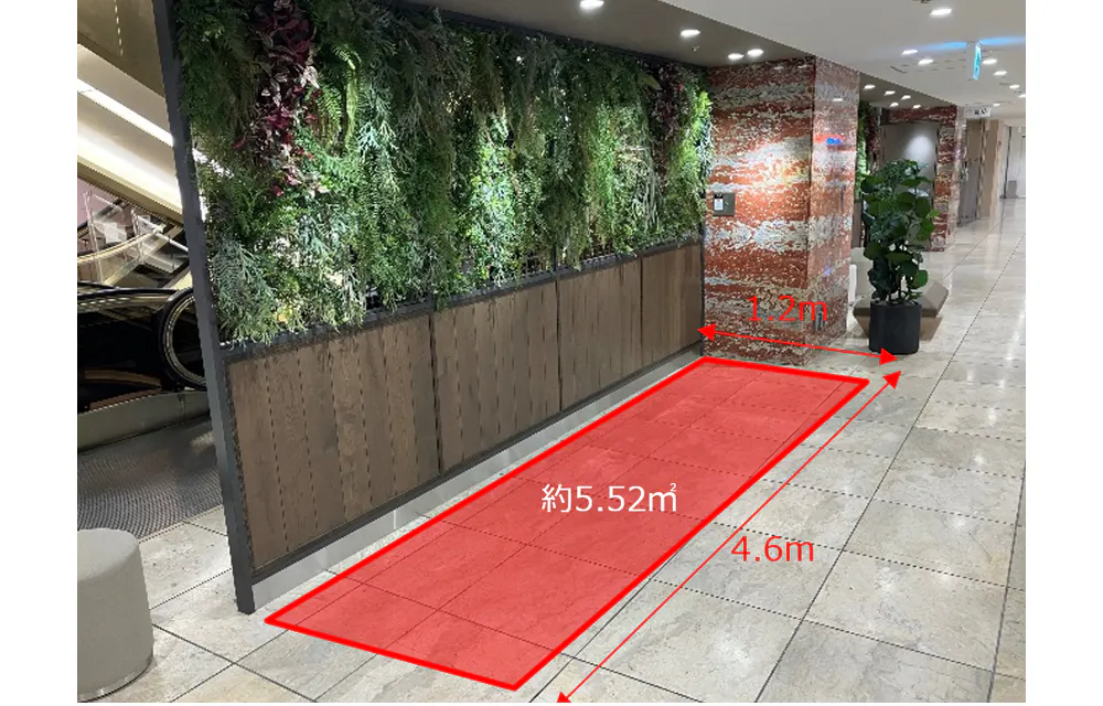 【ららテラス川口】2階　エスカレーター横①スペース
