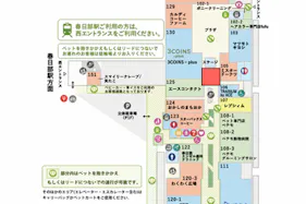 【ララガーデン春日部】1階北側エスカレーター下